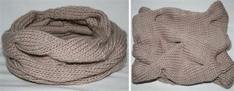 Burberry Inspired Knitted Cowl [FREE Knitting Pattern]